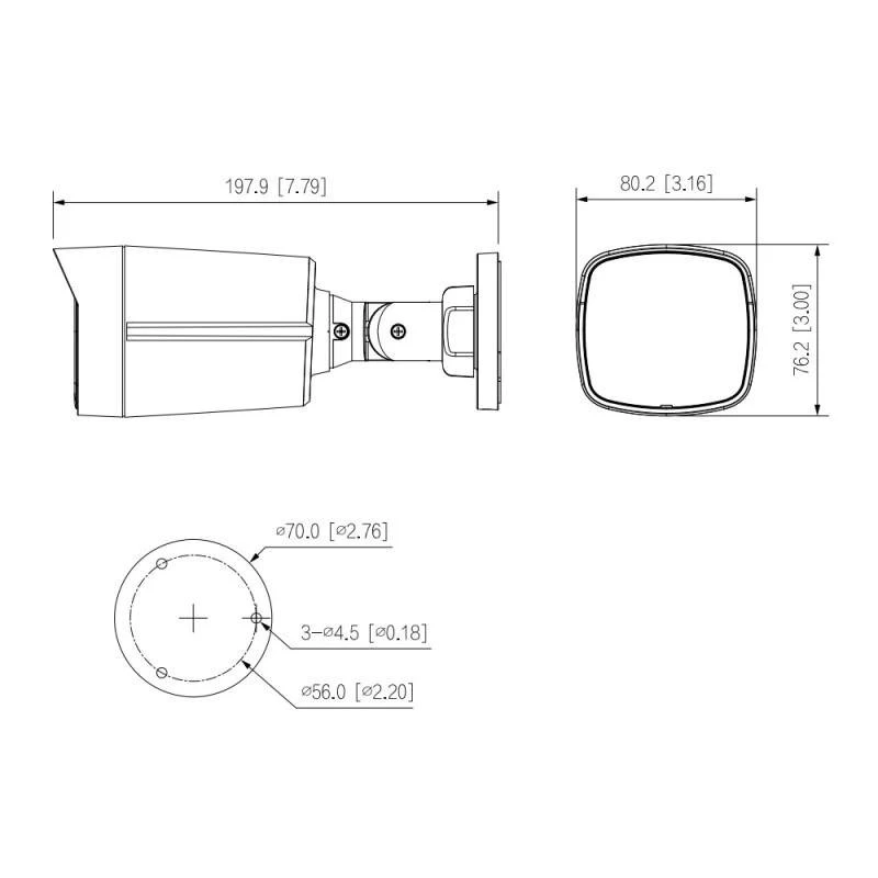 IP KAMERA DAHUA IPC-HFW1239TL1-A-IL-0280B