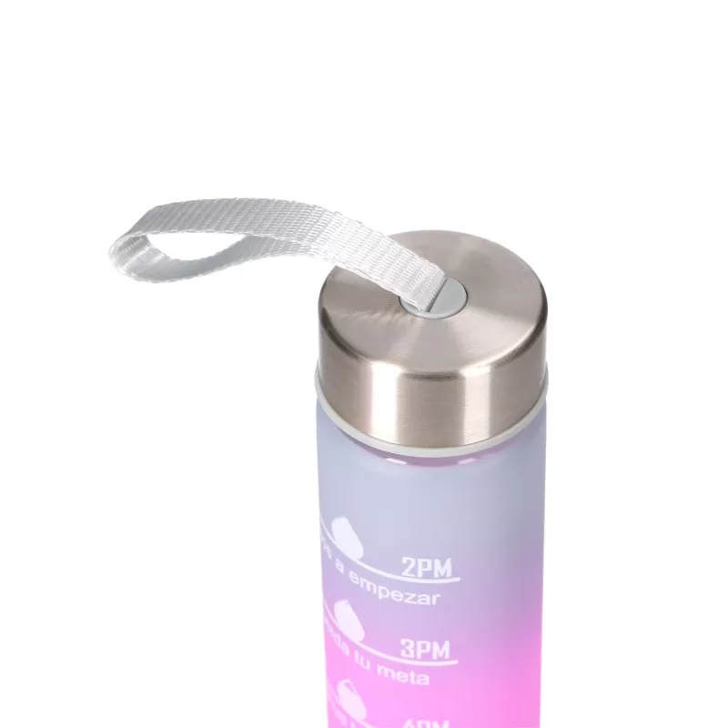 Extralink motivējoša ūdens pudeļu komplekts 3W1 rozā-melns 2000ML+900ML+300ML