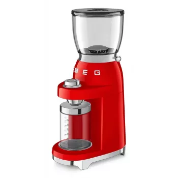 Smeg 50's Style kafijas dzirnaviņas CGF11RDEU sarkanā krāsā