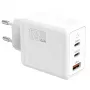 Lādētājs TB AZTBXUL3USB65WW — 65 W USB-C Power Delivery ar 2 pieslēgvietām (1× USB-C, 1× USB-A)