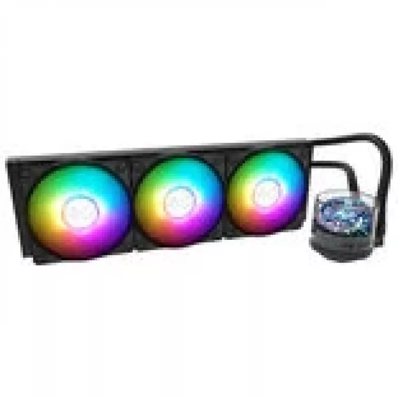 InWin Modfree Deluxe Big-Tower rūdītais stikls + InWin NR36 ARGB AiO šķidruma dzesēšana - 360mm