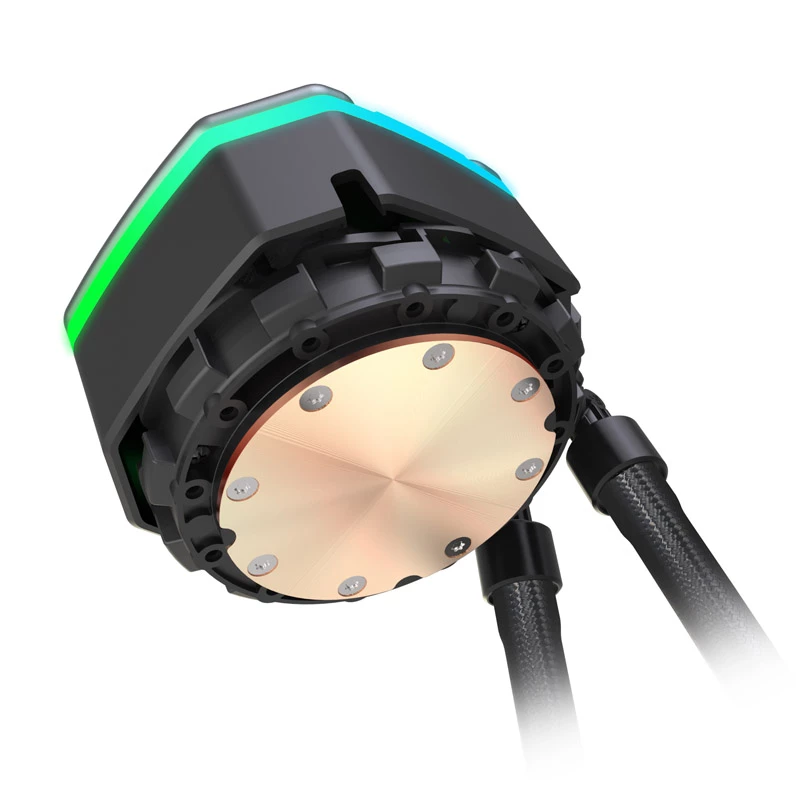 Sapphire NITRO+ S360-A AIO procesora šķidruma dzesēšanas komplekts 12 cm melns 1 gab.