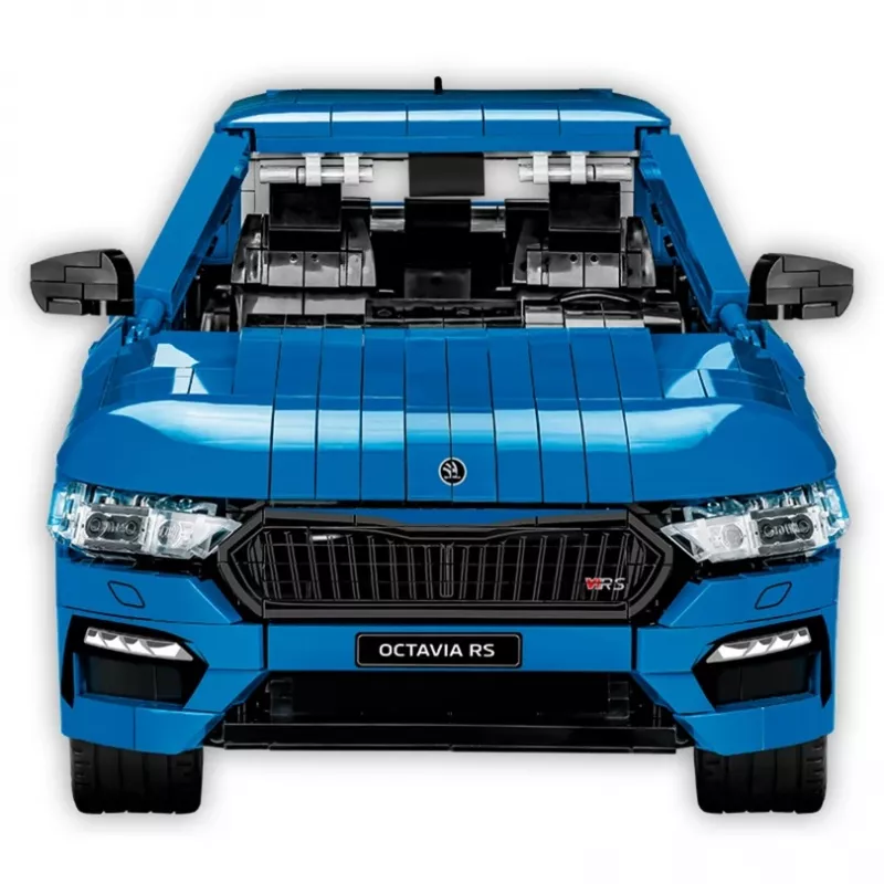 Cobi būvkluči Skoda Octavia RS modelis (2405 gab.), no 10 gadiem, melns/zils