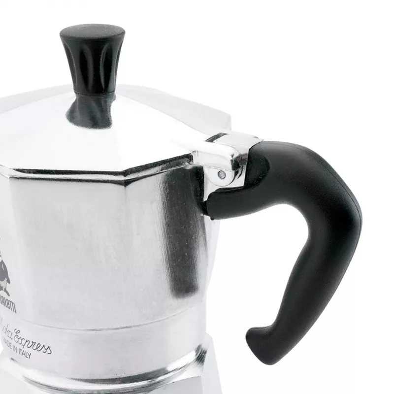 Bialetti Moka Express Moka katliņš 0,06 L Alumīnijs, Melns