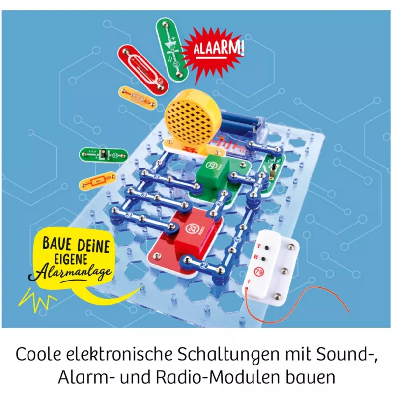 Kosmos Easy Elektro - lieliski jautri, Elektronikas komplekts, Elektrība, 8 gadi, Daudzkrāsaina