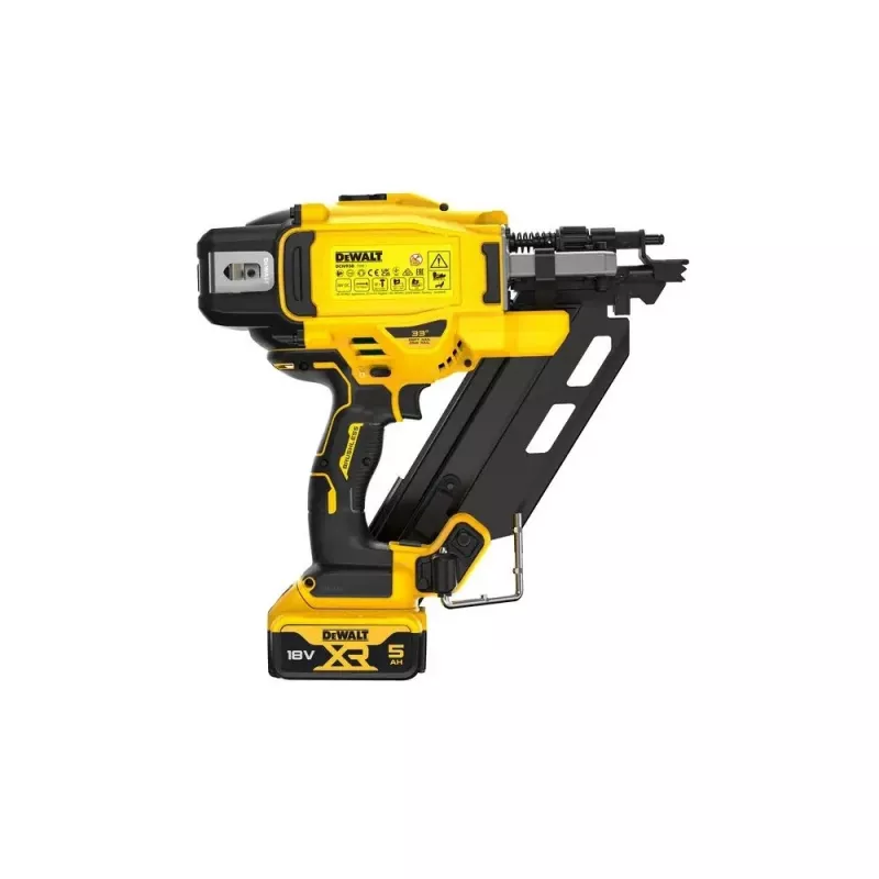 Naglošanas pistole DeWALT DCN930N-XJ 18V bezvada leņķa magazīna, 2,8 mm, 5–90 mm skavas, 55 ietilpība