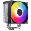 CPU dzesētājs Jonsbo CB40 melns ARGB viena torņa 225 W TDP, 120 mm PWM ventilators