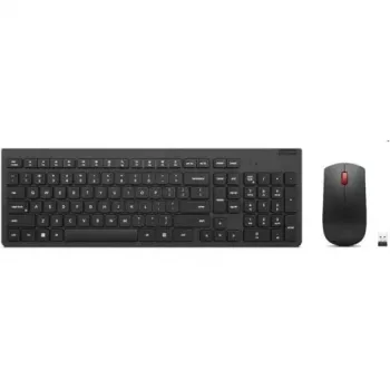 Lenovo 4X31N50722 tastatūra ar peli Universāla RF Bezvadu Melna