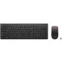 Lenovo 4X31N50722 tastatūra ar peli Universāla RF Bezvadu Melna
