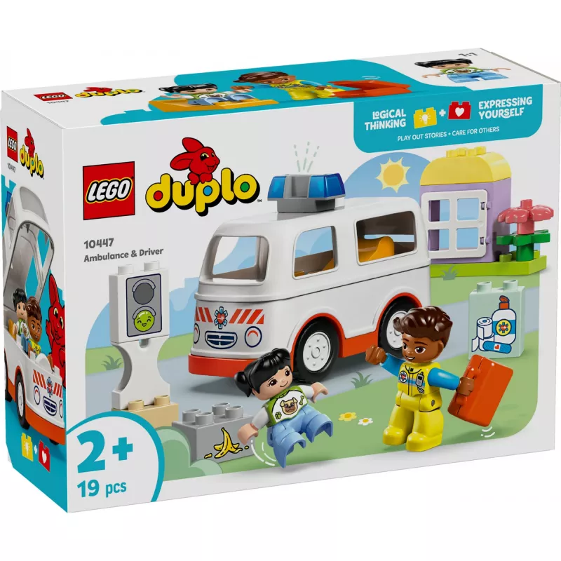 LEGO DUPLO 10447 Ātrā palīdzība ar šoferi