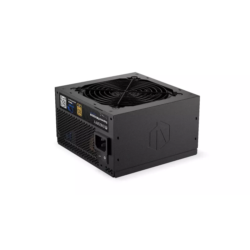 Barošanas bloks Endorfy Supremo FM6 1000W, 80 PLUS Gold, ATX 3.1, modulārs, melns