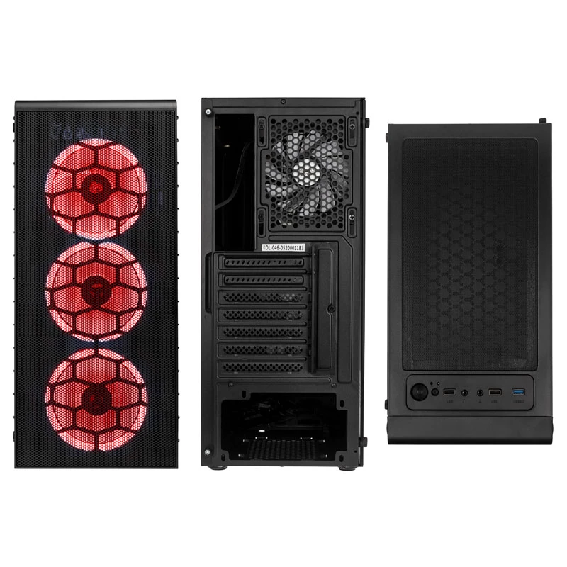 Kolink Observatory Lite Mesh RGB Mid Tower - melna