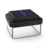 GB128 LED saules lampa žoga stabiem, dārza gaisma, Melna - zaļa Blue