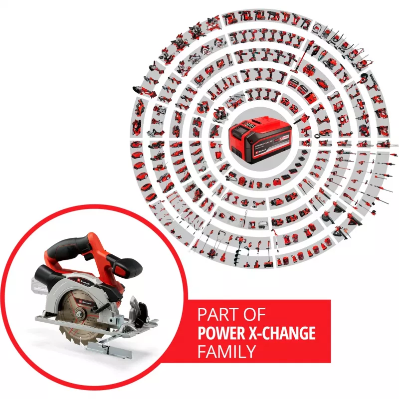 Einhell TE-CS 18/150 Li - Solo bezvadu rokas ripzāģis