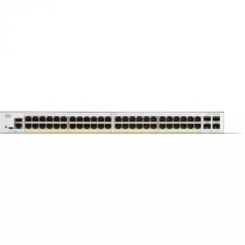 Pārvaldīts slēdzis Cisco Catalyst 1200-48P-4G 48 portu GE PoE 4x1GE SFP