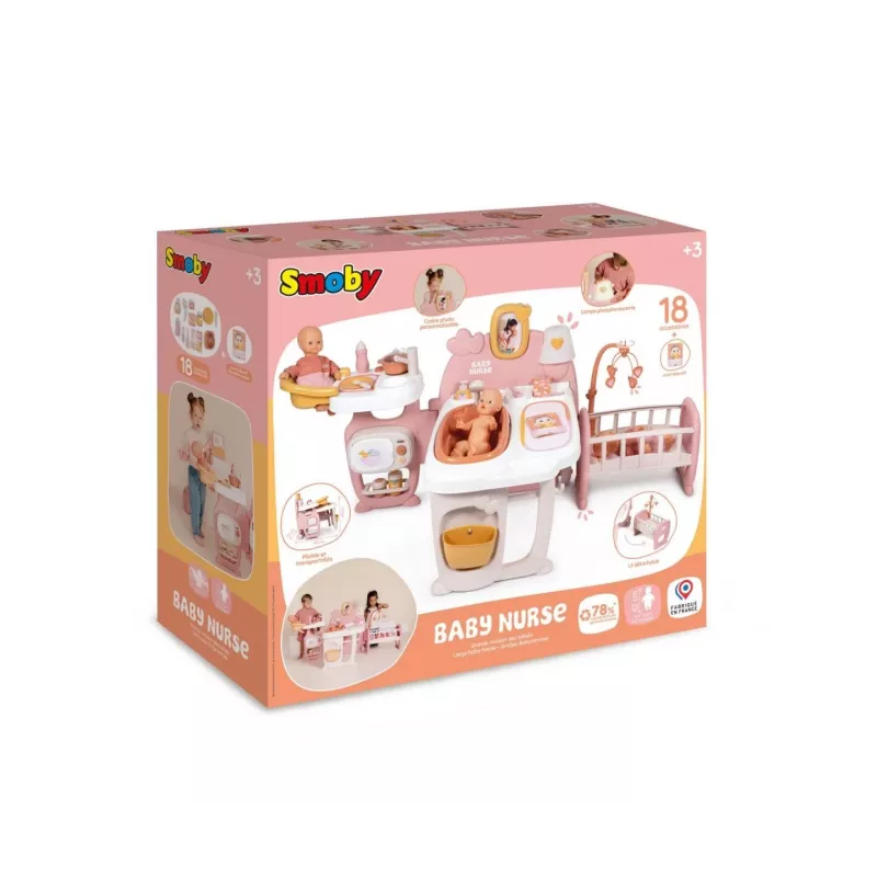 Leļļu rotaļu centrs Baby Nurse Large