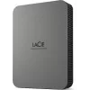 LaCie Mobile Drive Secure 5TB portatīvais ārējais cietais disks 2,5 collu Mac & PC Space Grey datu atkopšanas pakalpojums (STLR5000400)