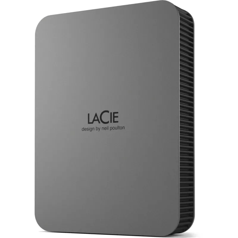 LaCie Mobile Drive Secure 5TB portatīvais ārējais cietais disks 2,5 collu Mac & PC Space Grey datu atkopšanas pakalpojums (STLR5000400)