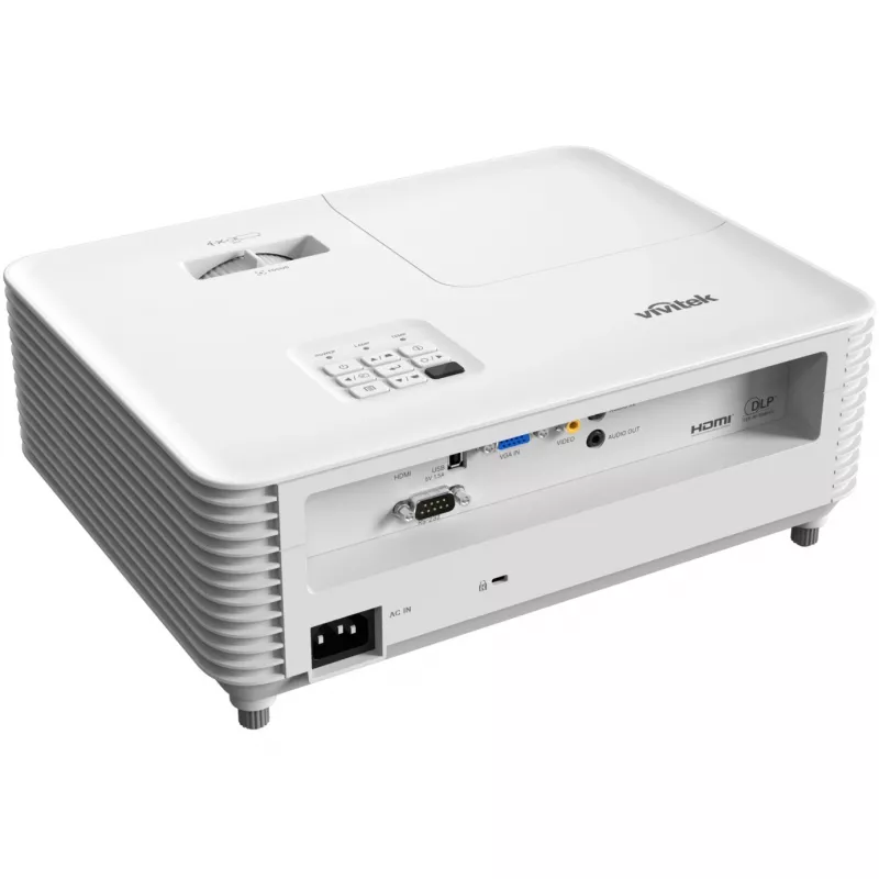 Īsa metiena projektors Vivitek DX335ST — 3 200 ANSI lm, WXGA 1280×800, metiena attiecība 0,52:1, 16 W skaļrunis, HDMI 2.0