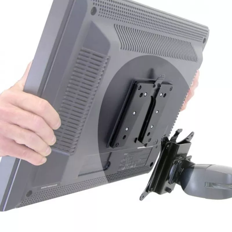 LCD Kronšteins Ergotron Quick Release 60-589-060 Melns Metāls