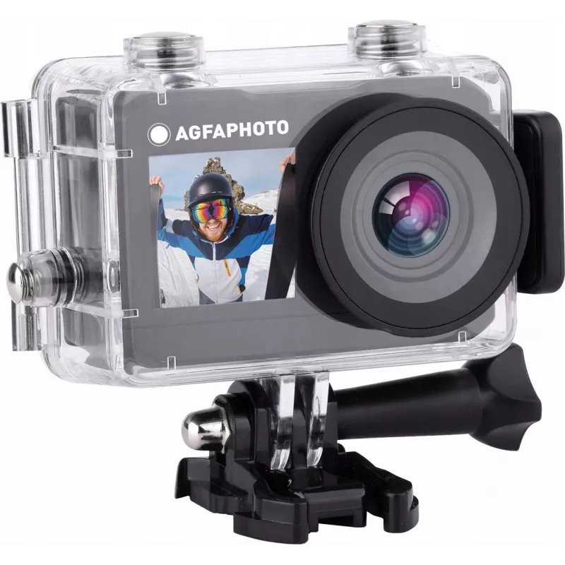 AgfaPhoto Action Cam sporta kamera 16 MP 2K Ultra HD CMOS Wi-Fi 58 g (AC7000BK)