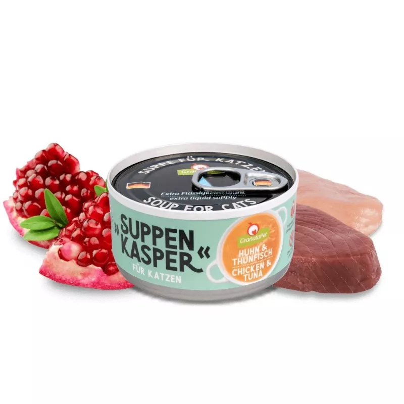 GranataPet Suppenkasper gardumi kaķiem ar vistu un tunci, 70 g