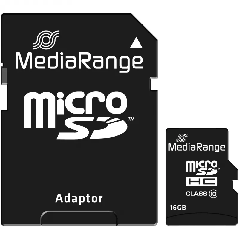 Atmiņas karte MediaRange 16GB MicroSDHC Class 10 MR958