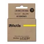 Actis KB-123Y tintes kārtridžs (aizstāj Brother LC123Y/LC121Y; Standarta; 10 ml; dzeltens)