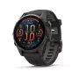 Garmin fenix 8 3,3 cm (1,3) AMOLED 43 mm Digitāls 416 x 416 pikseļi Skārienekrāns Melns Wi-Fi GPS (satelīts)
