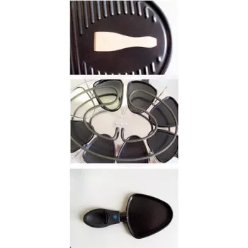 Domo DO9038G Grill Kamin Elektro 1200W Melns Barbecue & Grill (DO9038G)