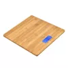 Elektroniskie personālie svari Jata HBAS1489 — 180 kg ietilpība, 100 g precizitāte, 10,2 cm LCD, bambusa platforma