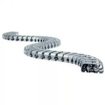 Bachmann kabelis Snake Classic - elastīgs kabeļu novadītājs - Sudraba - 1 m
