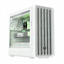 Gamemax korpuss | CLAW 460 WH | Balts | Mid-Tower | Barošanas bloks nav iekļauts