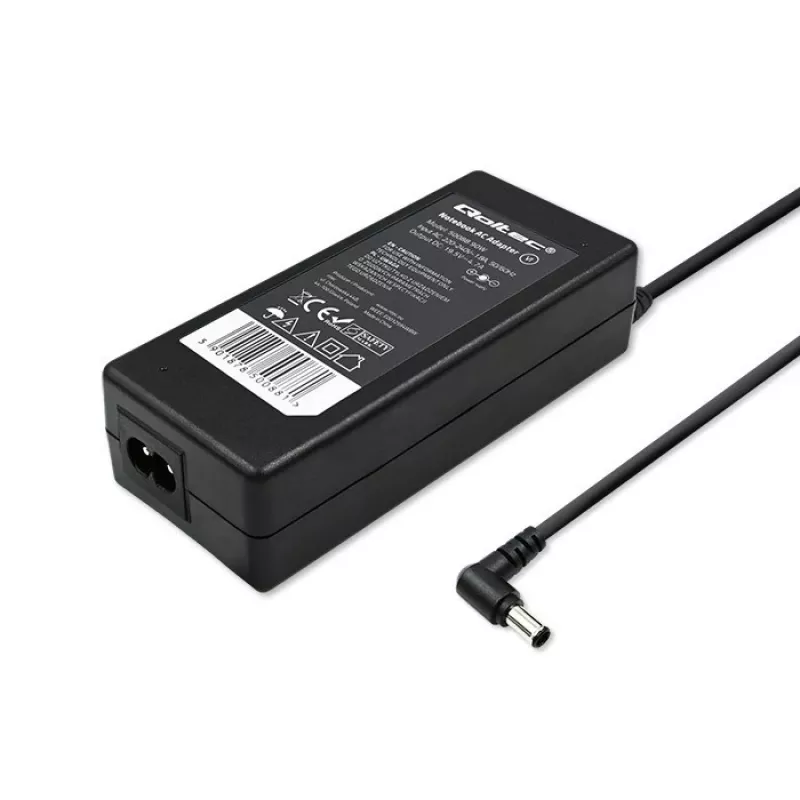 Qoltec 50088.90W strāvas adapteris iekštelpām Melns