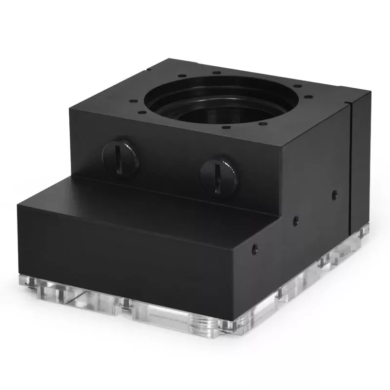 Rezervuārs Alphacool 15392 Acetal Acrylic Melns 101,2x121,6x70 mm