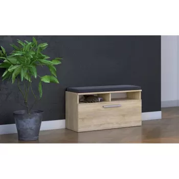 Slēgts apavu organizators Top e Shop RIVA SZAFKA SONOMA — Ozola apdare, 850×460 mm, 16 mm skaidu plātne