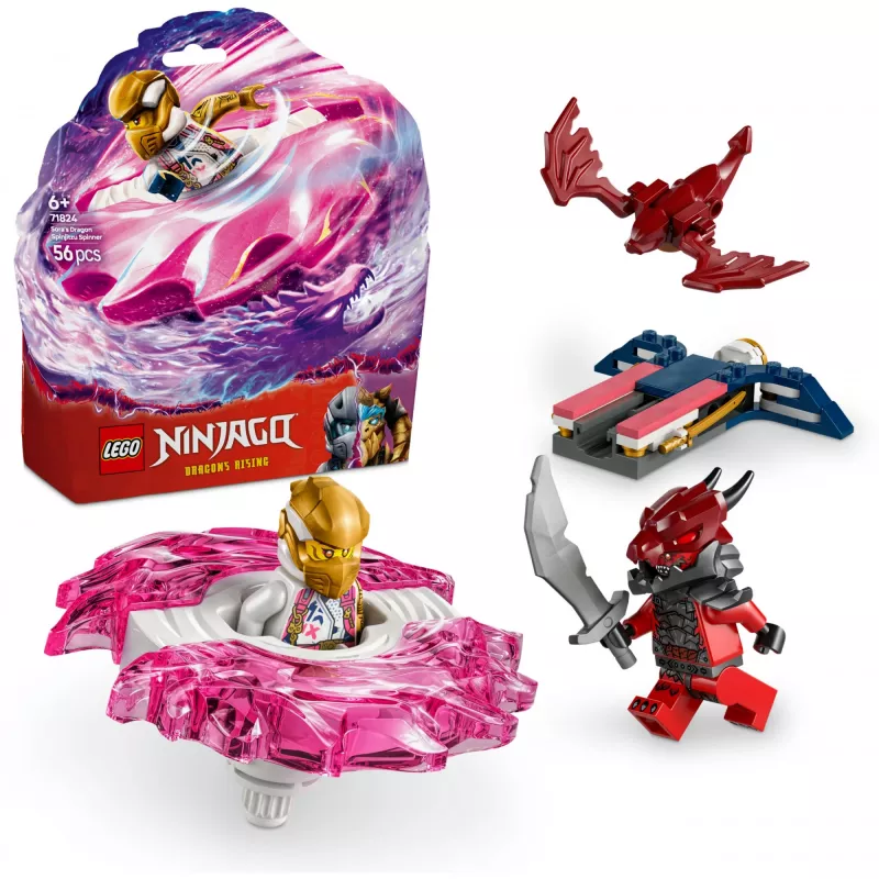 LEGO NINJAGO 71824 Sora's Dragon Spinjitzu Spinner