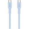 CANYON kabelis OnWire 60CL C-C 60W COLOR Pīts 1m Gaiši zils