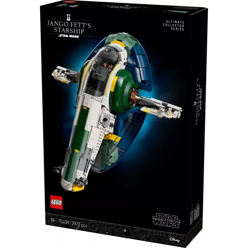 LEGO STAR WARS 75409 Jango Fetta Firespray klases zvaigžņu kuģis