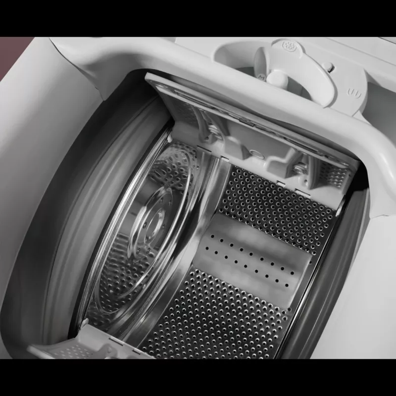 Augšējās ielādes veļas mazgājamā mašīna Electrolux EW2TN25262P, 8 kg, 1000 apgr./min, 42 L cilindrs, 230 V, balta