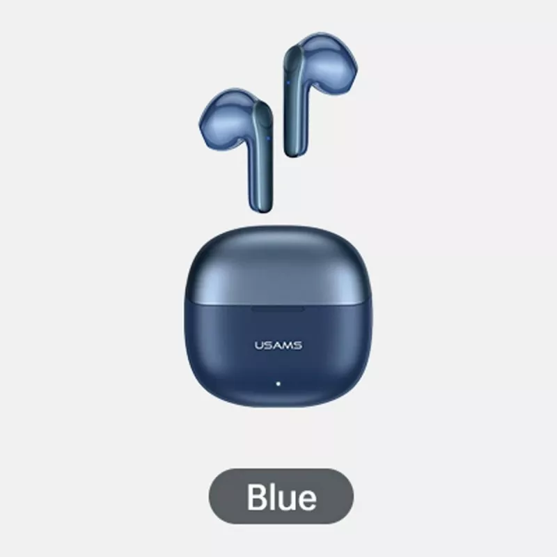 Austiņas USAMS TWSXH Series Dual Mic Wireless Blue/Blue BHUXH03