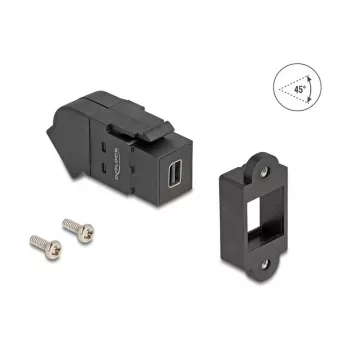 DELLOCK 67154 kabeļa adapteris Mini DisplayPort–DisplayPort melns