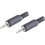 Vadu savienotājs ShiverPeaks BS51301-2 2,5 mm Melns Vīrišķais 2 gab.