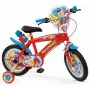 Bērnu velosipēds 14 Paw Patrol sarkans 1478 zēnam JAUNS TOIMSA