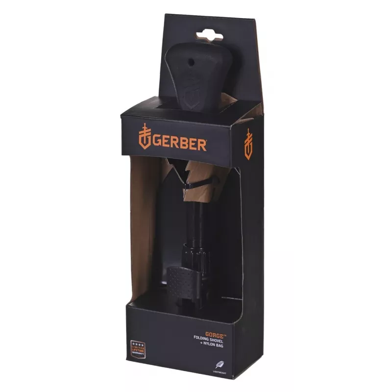 Gerber 22-41578 lāpsta/lāpstiņa Melna