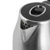 Elektriskā tējkanna ESPERANZA EKK029 — 1.7 L, 2200 W, nerūsējošais tērauds un melna plastmasa