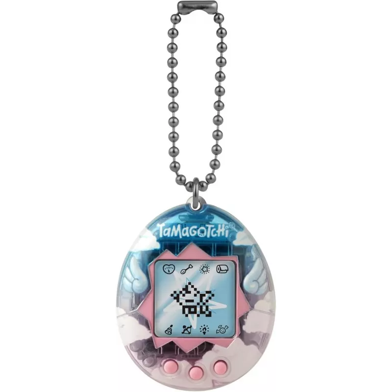 Portatīvais digitālais mīļdzīvnieks Bandai TAMAGOTCHI DREAMY ANGEL modelis 42994 — virtuāls pavadonis, rokas elektroniskā rotaļlieta