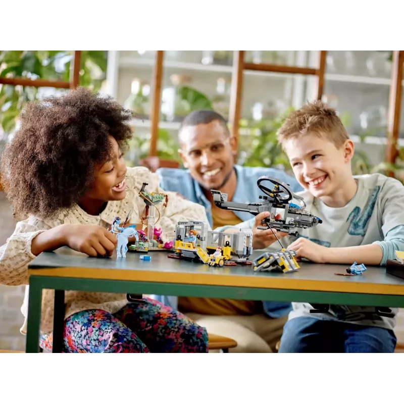 LEGO Avatar Peldošie kalni: 26. vieta un RDA Samson komplekts 75573, Daudzkrāsains