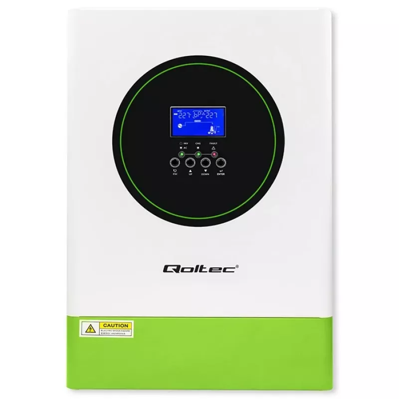 Hibrīda saules enerģijas invertors QOLTEC 53861 6,2 kVA 6,2 kW