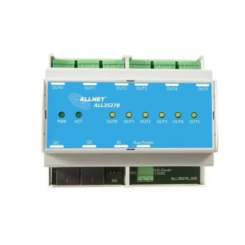 Elektriskais relejs ALLNET ALL3527B zils balts